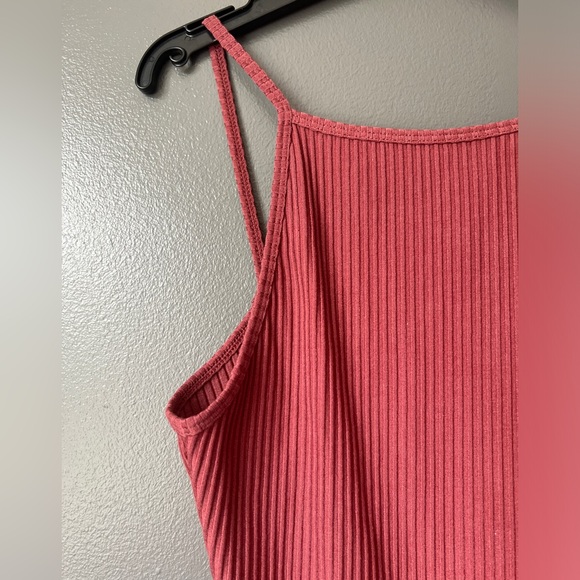 Aritzia Wilfred Annecy Bodysuit Contour Textured (Small- burgundy/ Maroon) - Picture 4 of 6